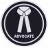 Advocate Round Sticker 