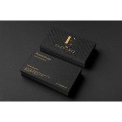 Black Sheet Visiting Card 