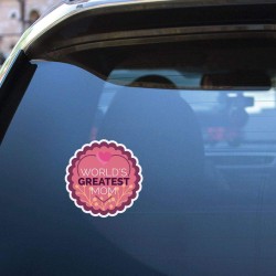 Car Sticker  Round