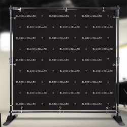 Adjustable Backdrop Banner