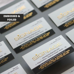 Emboss Foil Business Card