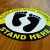 Floor Stickers Social Distancing