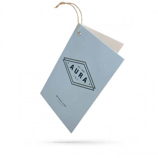 Folded Hang Tags Folded Hang Tags