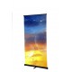 premium black banner standee