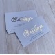 Raised Foil Visiting Cards