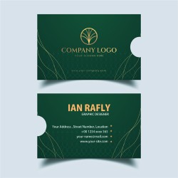 ATM Pouch Glossy  Visiting Card 