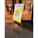 Wooden Easel-Back Standee